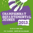 Mesdames, Messieurs   Vous trouverez au lien suivant les convocations pour le Championnat Départemental Jeunes se déroulant à Valence les 22 et 23 Juin 2013.   Les convoc sont ici […]