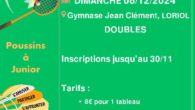 Pour le dernier TDJ de l’année 2024, le club des Petits Tamis Loriolais vous donne rendez-vous le 08 décembre 2024 au gymnase Jean Clément à Loriol pour une étape exclusivement […]