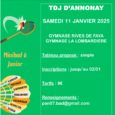 Pour le premier TDJ de l’année 2025, le club des Plumes de l’Ardèche Nord vous accueille pour la cinquième étape du Circuit Départemental Jeunes. Il se déroulera le samedi 11 […]