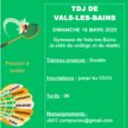 Le Vivarais Badminton 07 vous donne rendez-vous le dimanche 16 mars 2025 à Vals-les-Bains pour une nouvelle étape du Circuit Départemental Jeunes. Pour la deuxième fois de la saison, ce […]